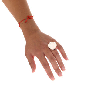 Anello Tayter bianco - personalizzabile con logo