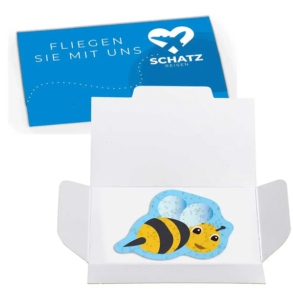 Animaletti in carta piantabile - personalizzabile con logo