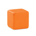 Antistress 'cubo' arancione - personalizzabile con logo
