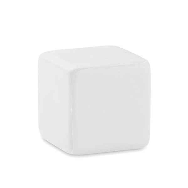 Antistress 'cubo' bianco - personalizzabile con logo