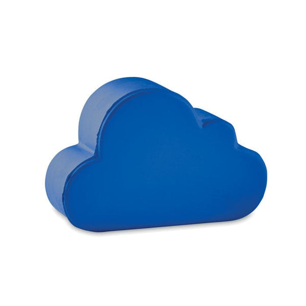 Antistress 'nuvola' blu - personalizzabile con logo