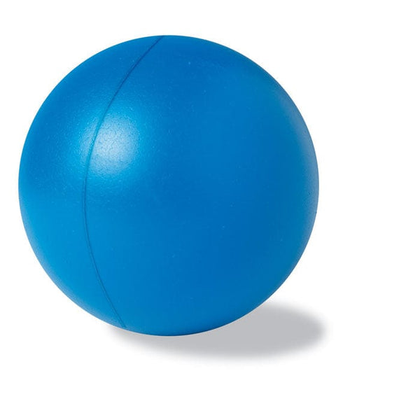 Antistress 'palla' in PU blu - personalizzabile con logo