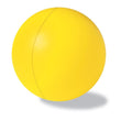 Antistress 'palla' in PU giallo - personalizzabile con logo