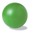 Antistress 'palla' in PU verde - personalizzabile con logo