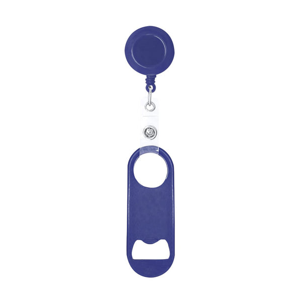 Apribottiglia Auryel blu - personalizzabile con logo