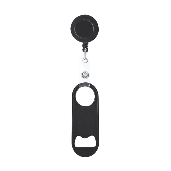 Apribottiglia Auryel nero - personalizzabile con logo