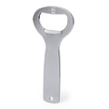 Apribottiglia Gambit color argento - personalizzabile con logo