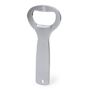 Apribottiglia Gambit color argento - personalizzabile con logo