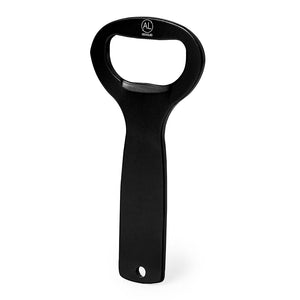 Apribottiglia Gambit nero - personalizzabile con logo