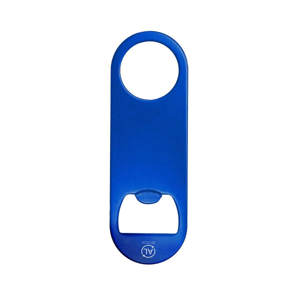 Apribottiglia Zarel blu - personalizzabile con logo