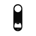 Apribottiglia Zarel nero - personalizzabile con logo