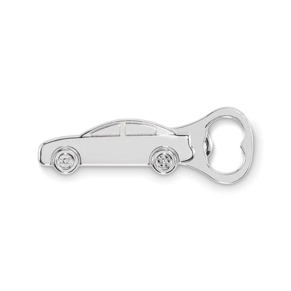 Apribottiglie a forma di auto Color  Color argento - personalizzabile con logo