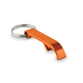 Apribottiglie in alluminio Arancione - personalizzabile con logo