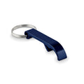 Apribottiglie in alluminio blu navy - personalizzabile con logo