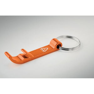 Apribottiglie in alluminio - personalizzabile con logo