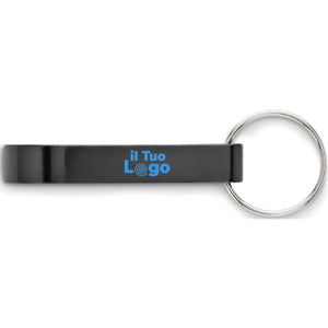 Apribottiglie in alluminio riciclato - personalizzabile con logo