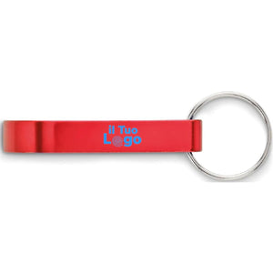 Apribottiglie in alluminio riciclato - personalizzabile con logo