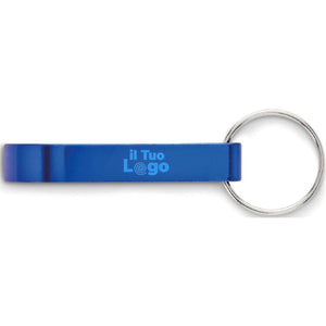 Apribottiglie in alluminio riciclato - personalizzabile con logo