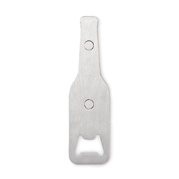 Apribottiglie in bamboo natural - personalizzabile con logo