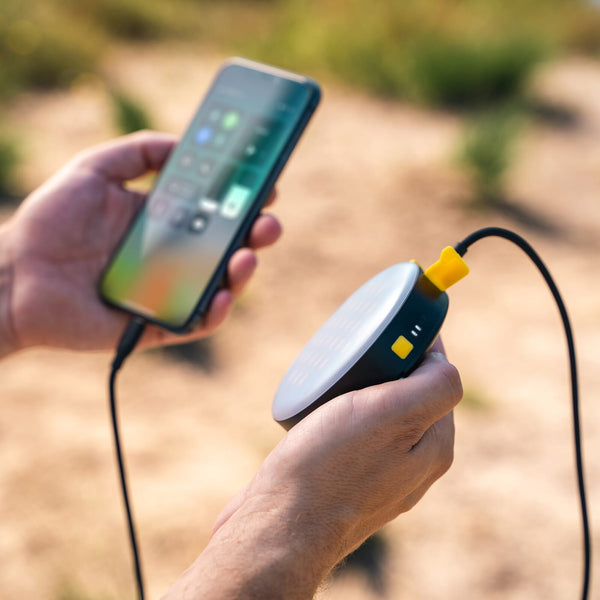 Aqiila Powerbird BL10: lampada e power bank da 10.000 mAh Nero - personalizzabile con logo