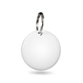 Aqiila Tagbird Localizzatore impermeabile con portachiavi Bianco - personalizzabile con logo