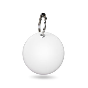 Aqiila Tagbird Localizzatore impermeabile con portachiavi Bianco - personalizzabile con logo