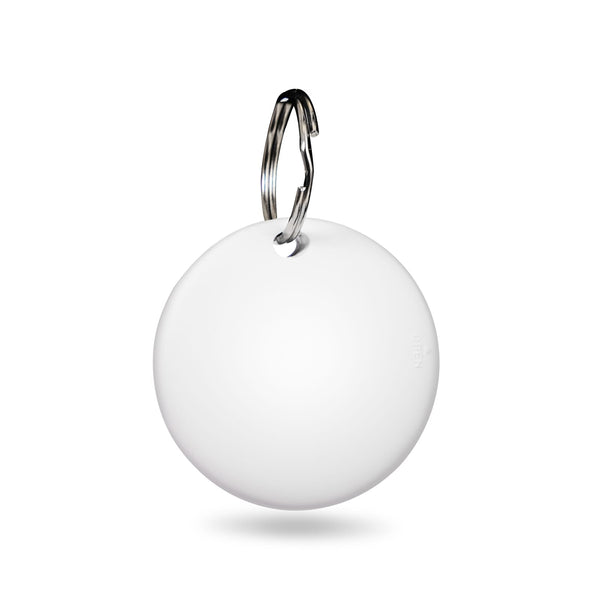 Aqiila Tagbird Localizzatore impermeabile con portachiavi Bianco - personalizzabile con logo