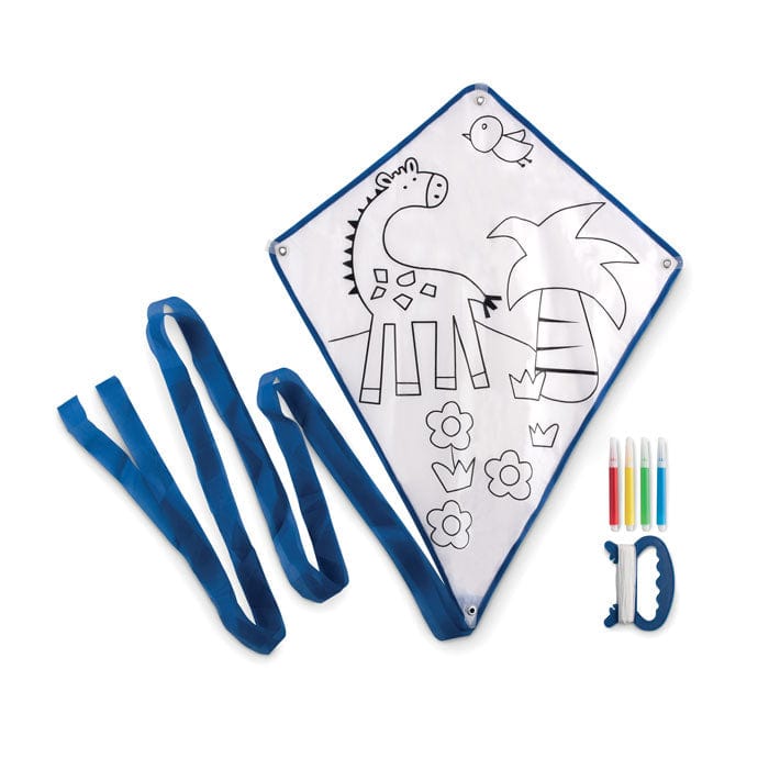 Aquilone per bambini blu - personalizzabile con logo
