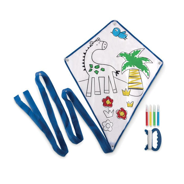 Aquilone per bambini blu - personalizzabile con logo