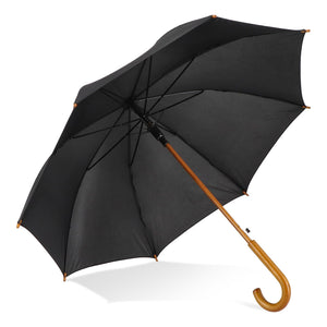 Aran 190T Poliestere 23" Ombrello con gancio Apertura automatica - personalizzabile con logo