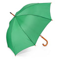 Aran 190T Poliestere 23" Ombrello con gancio Apertura automatica Verde - personalizzabile con logo