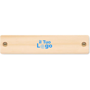 Armonica beige - personalizzabile con logo