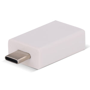 Asattatore USB-C a USB-A Bianco - personalizzabile con logo