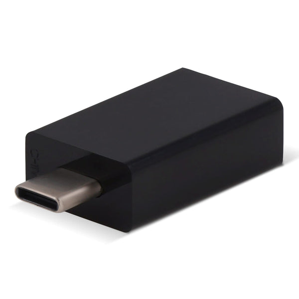 Asattatore USB-C a USB-A Nero - personalizzabile con logo