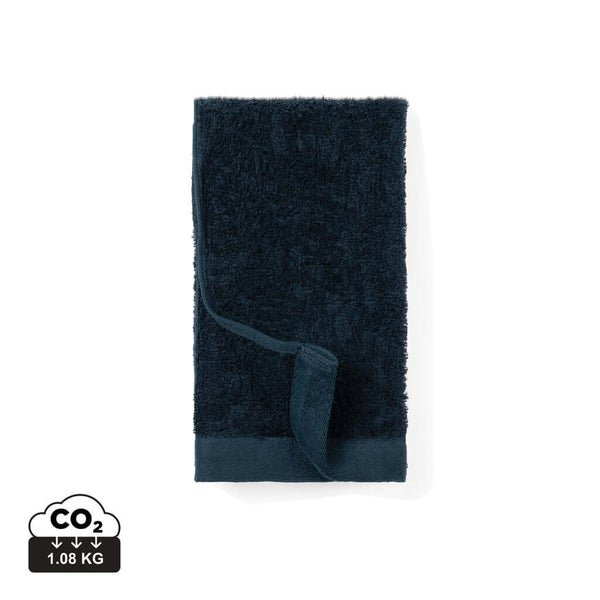 Asciugamani VINGA Birch 40x70 blu - personalizzabile con logo