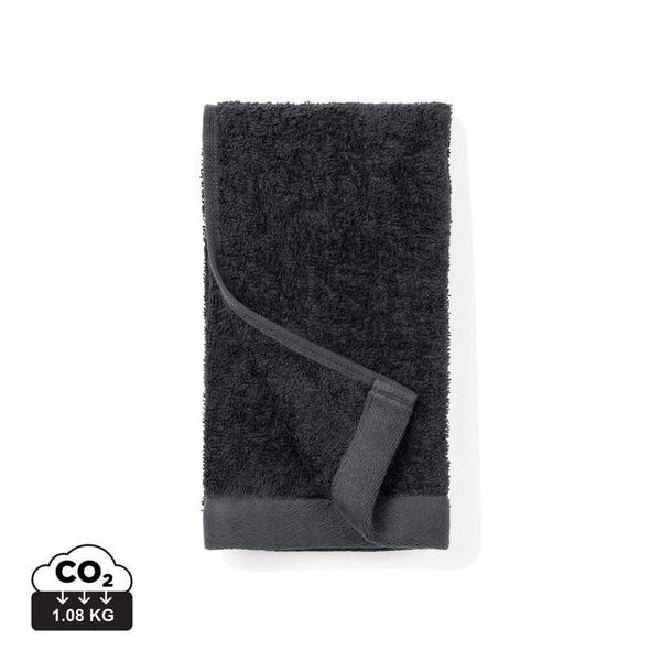 Asciugamani VINGA Birch 40x70 grigio - personalizzabile con logo