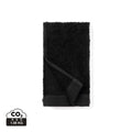 Asciugamani VINGA Birch 40x70 nero - personalizzabile con logo