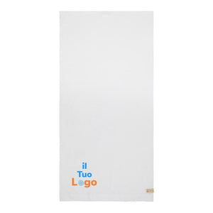 Asciugamani VINGA Birch 70x140 bianco - personalizzabile con logo