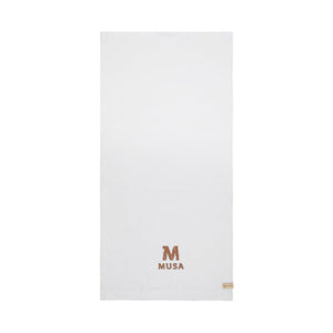Asciugamani VINGA Birch 70x140 bianco - personalizzabile con logo
