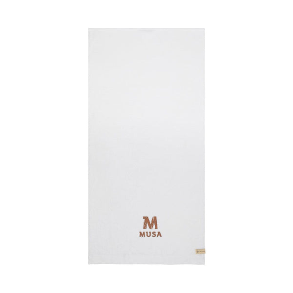 Asciugamani VINGA Birch 70x140 bianco - personalizzabile con logo