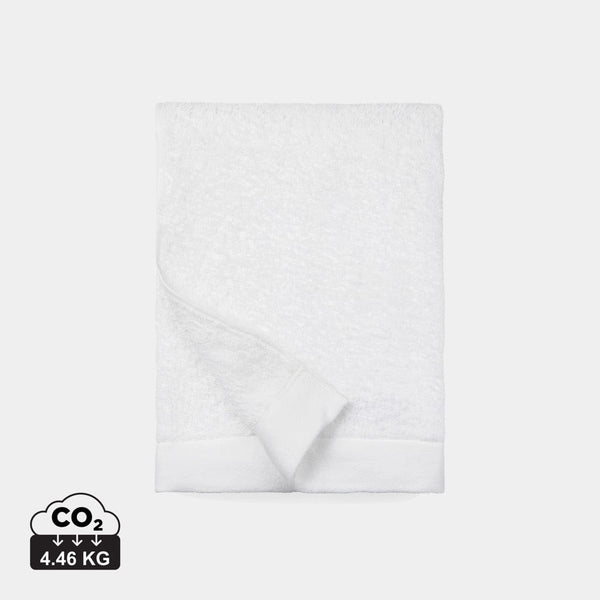 Asciugamani VINGA Birch 70x140 bianco - personalizzabile con logo