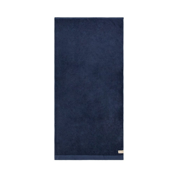 Asciugamani VINGA Birch 70x140 blu - personalizzabile con logo