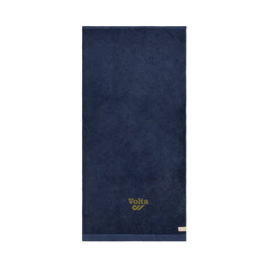 Asciugamani VINGA Birch 70x140 blu - personalizzabile con logo