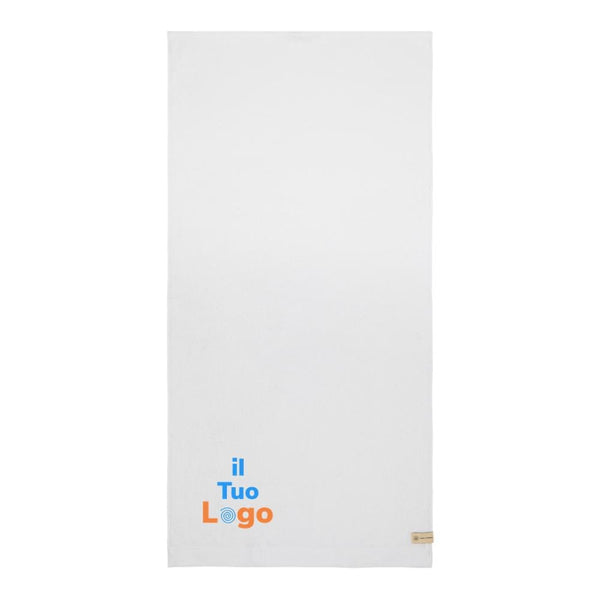 Asciugamani VINGA Birch 70x140 - personalizzabile con logo