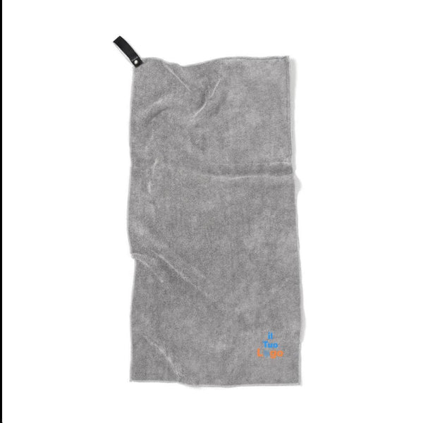 Asciugamano active dry VINGA in RPET GRS 80x40 - personalizzabile con logo