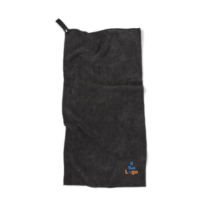 Asciugamano active dry VINGA in RPET GRS 80x40 - personalizzabile con logo