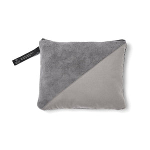 Asciugamano active dry VINGA in RPET GRS grigio - personalizzabile con logo