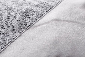 Asciugamano active dry VINGA in RPET GRS grigio - personalizzabile con logo