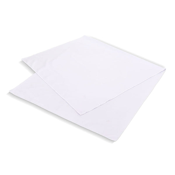 Asciugamano ad asciugatura rapida 70x140 cm (200 g/m²)  sublimazione Bianco - personalizzabile con logo