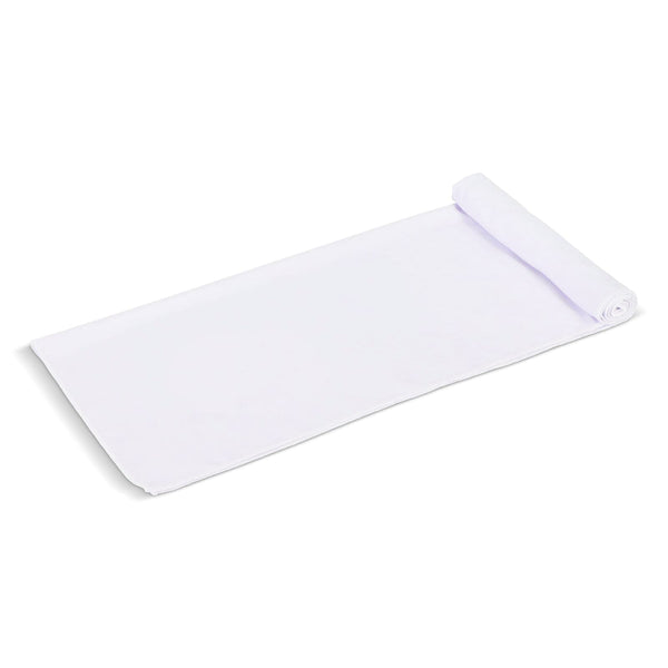 Asciugamano ad asciugatura rapida 70x140 cm (200 g/m²)  sublimazione Bianco - personalizzabile con logo